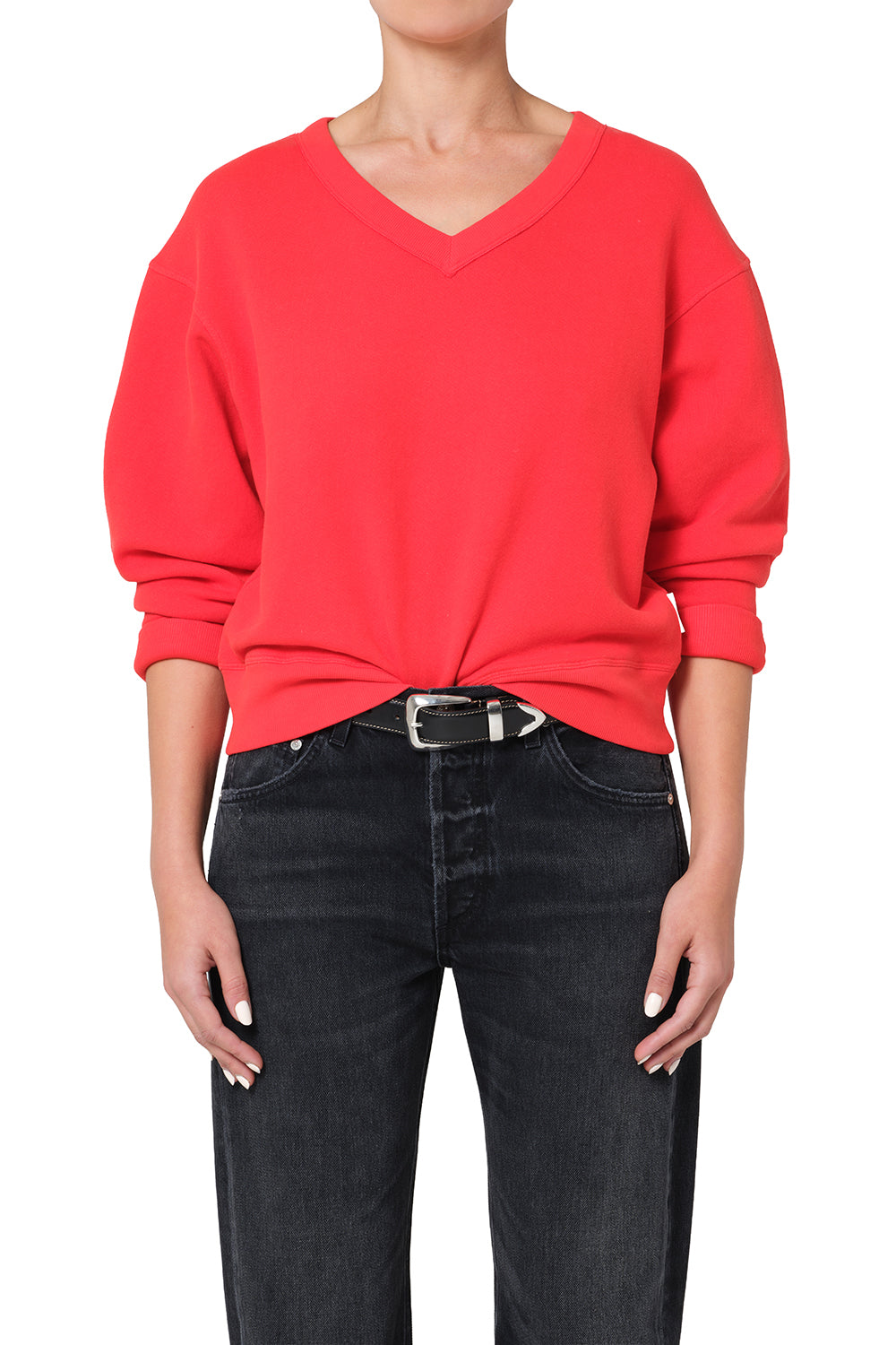 CITIZENS OF HUMANITY - Vernata Pullover in Amaranth