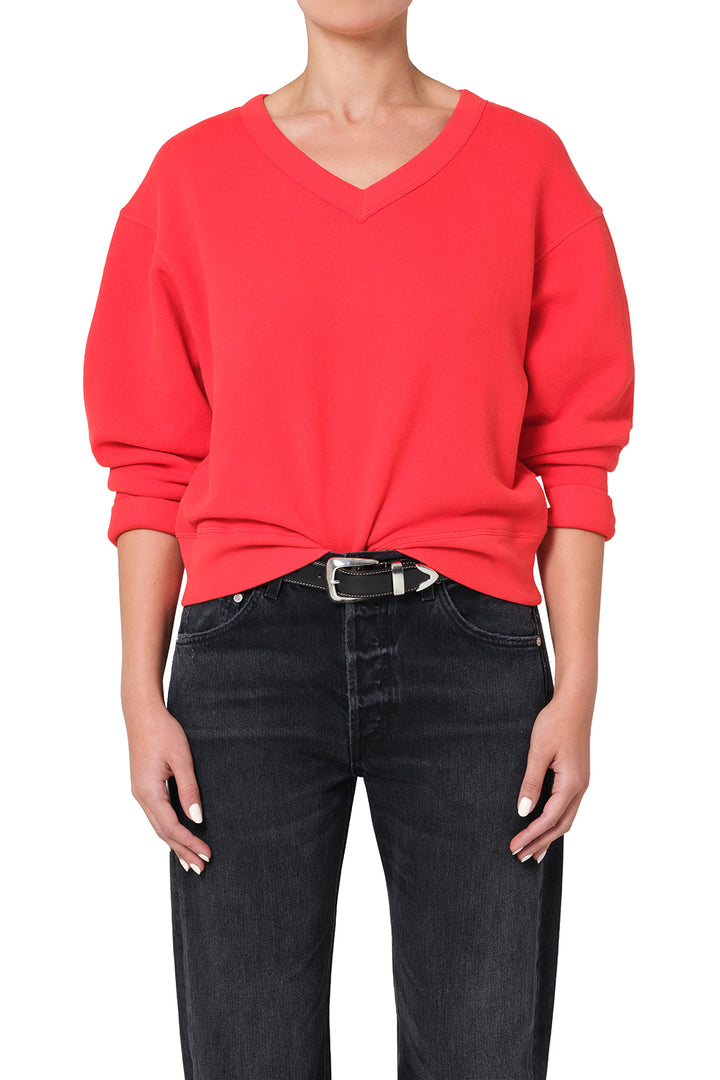 CITIZENS OF HUMANITY - Vernata Pullover in Amaranth
