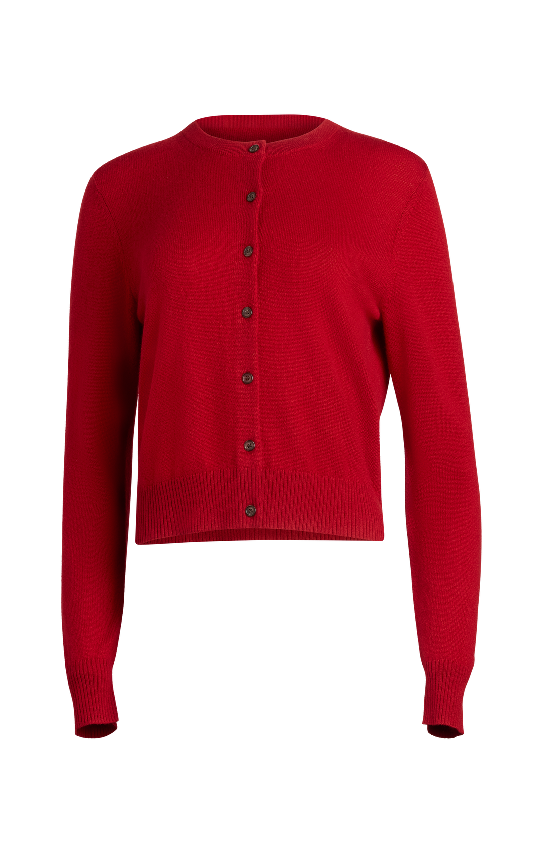 JENNI KAYNE - Flynn Cashmere Cardigan in Crimson