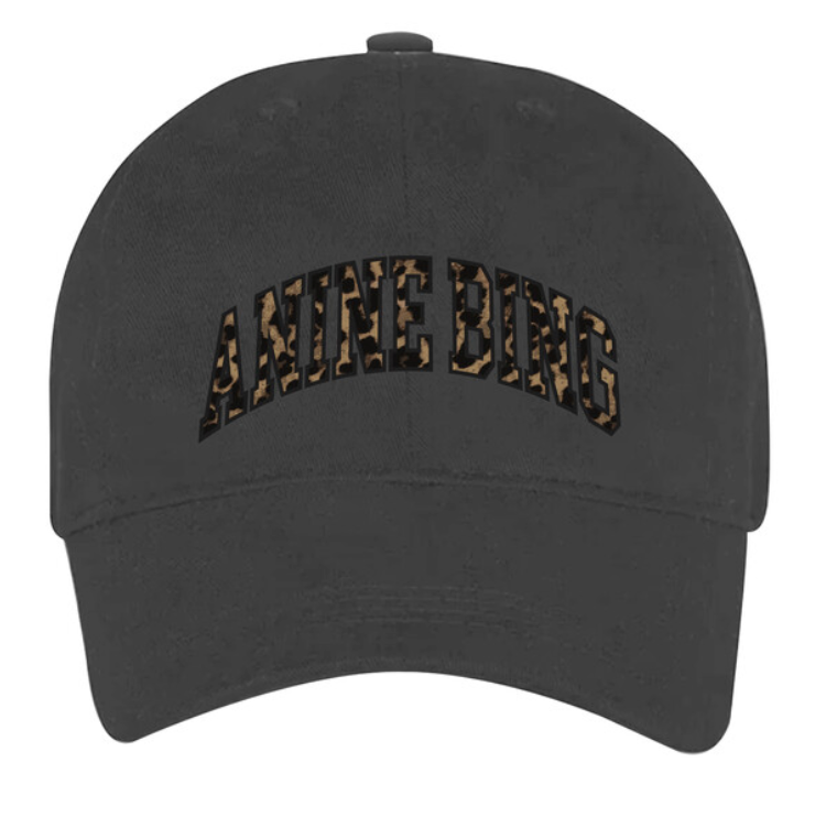 ANINE BING - Jeremy Baseball Cap in Washed Black