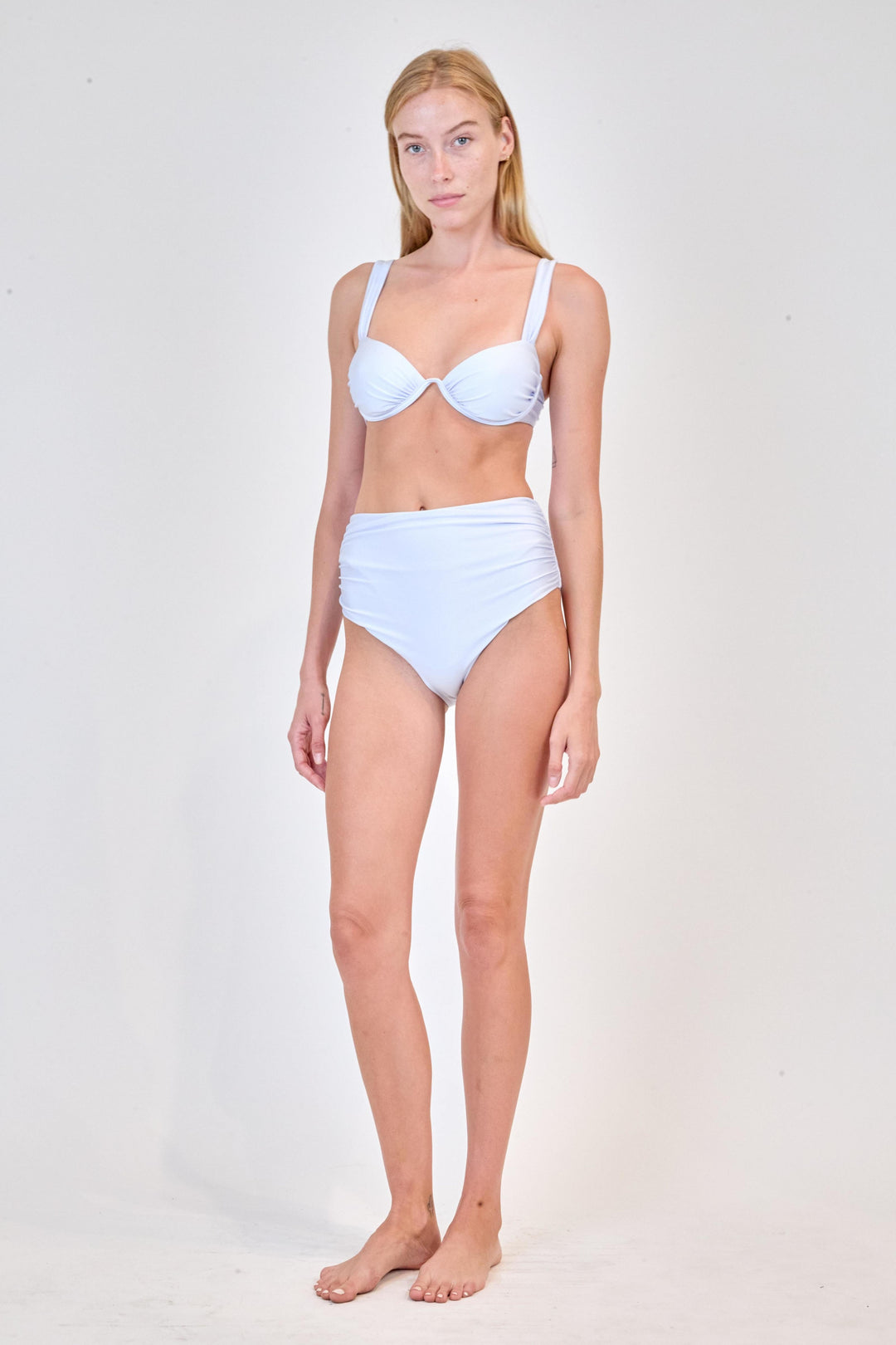 SIMKHAI - Anniston Bikini Top in Periwinkle Sky