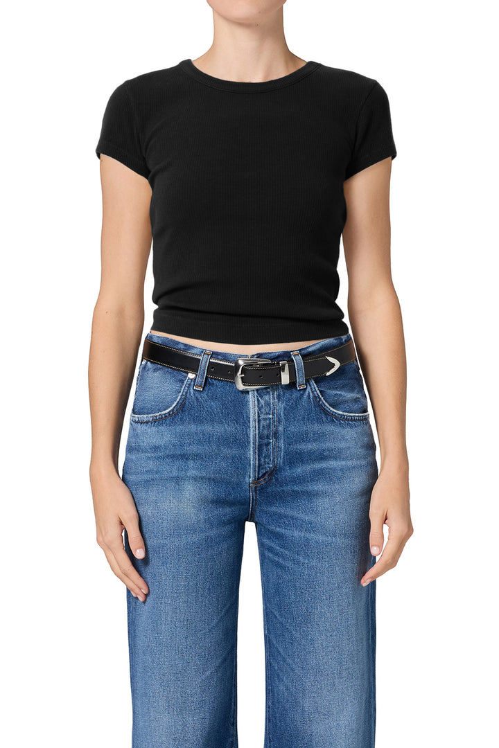 CITIZENS OF HUMANITY - Nello Tee in Black