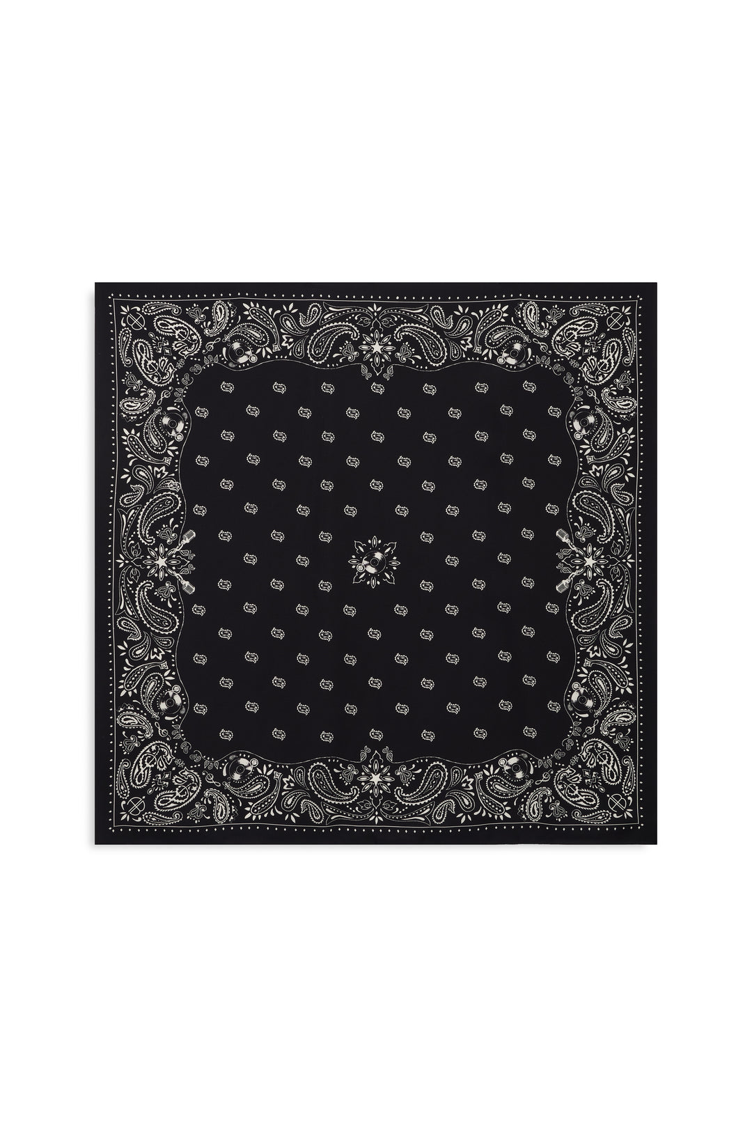 ANINE BING - Large York Scarf Bandana in Black