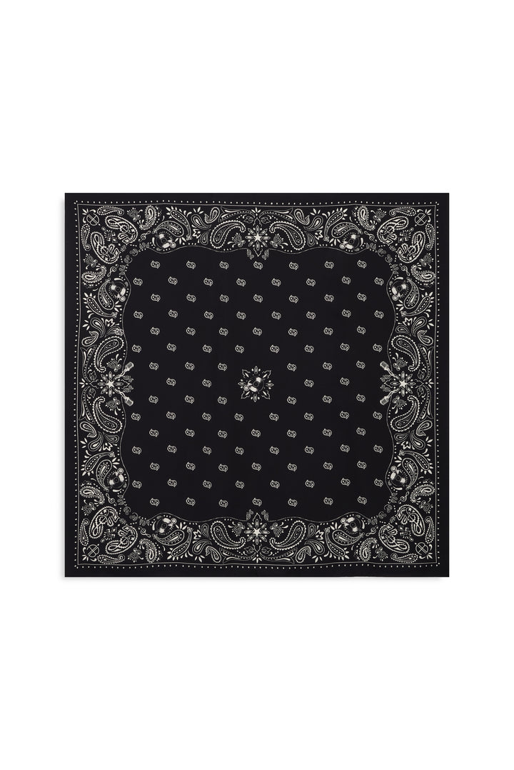 ANINE BING - Large York Scarf Bandana in Black