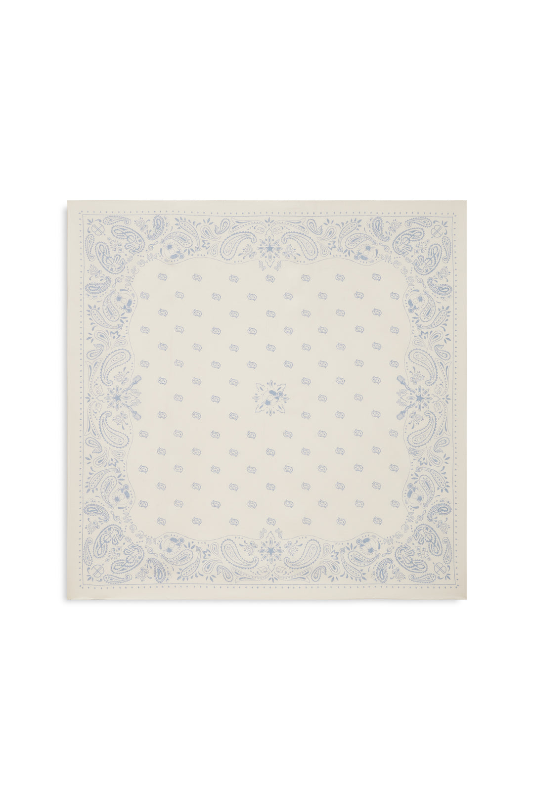 ANINE BING - Large York Scarf Bandana in Mineral Blue