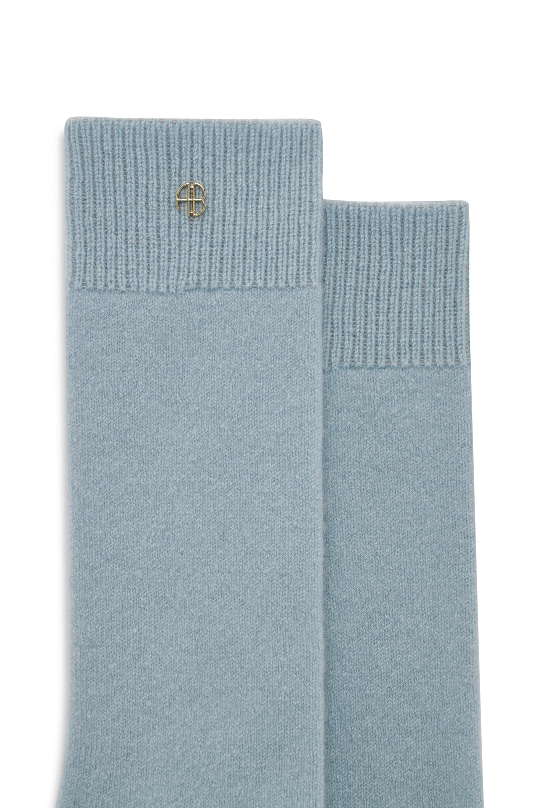 ANINE BING - Sully Cashmere Sock in Mineral Blue