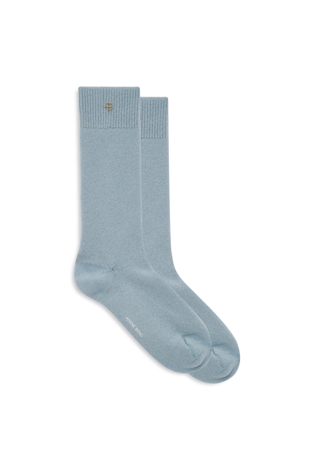 ANINE BING - Sully Cashmere Sock in Mineral Blue