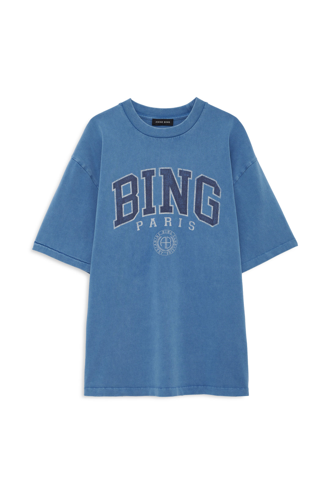 ANINE BING - Kent Tee Bing Paris in Vintage Blue