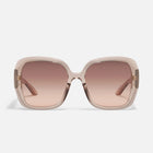 QUAY - Full Glam Sunglasses in Doe/Brown Fawn