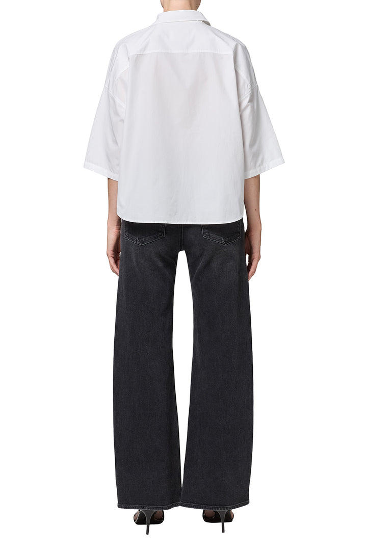 CITIZENS OF HUMANITY - Nora Trouser in Cateye Washed Black Jeans