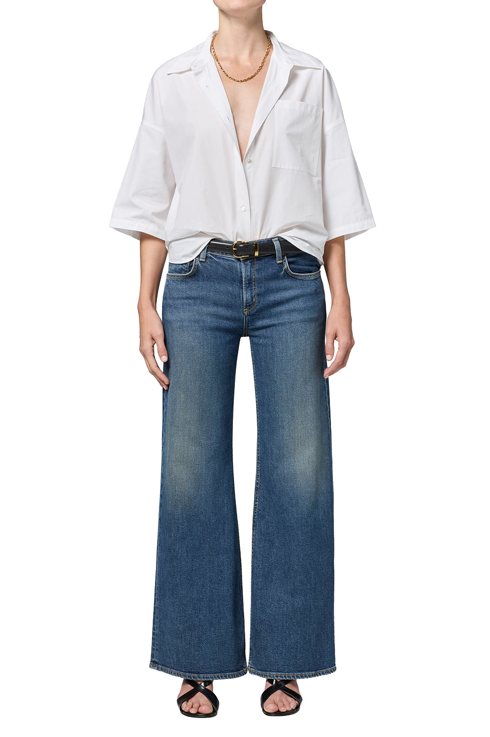 CITIZENS OF HUMANITY - Nora Trouser in Nocturnal Jeans
