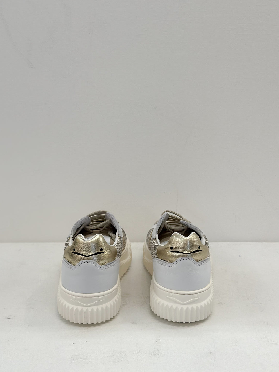 Voile Blanche - Lipari Sneaker in Sand White Shoes