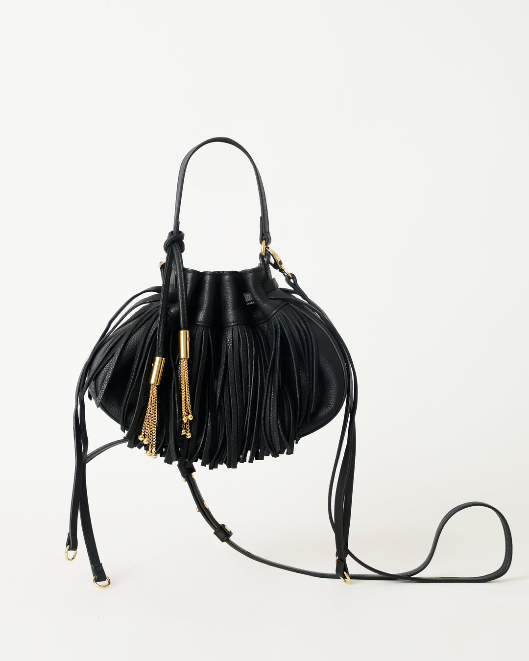 B-LOW THE BELT - MELROSE CROSSBODY in Black Gold