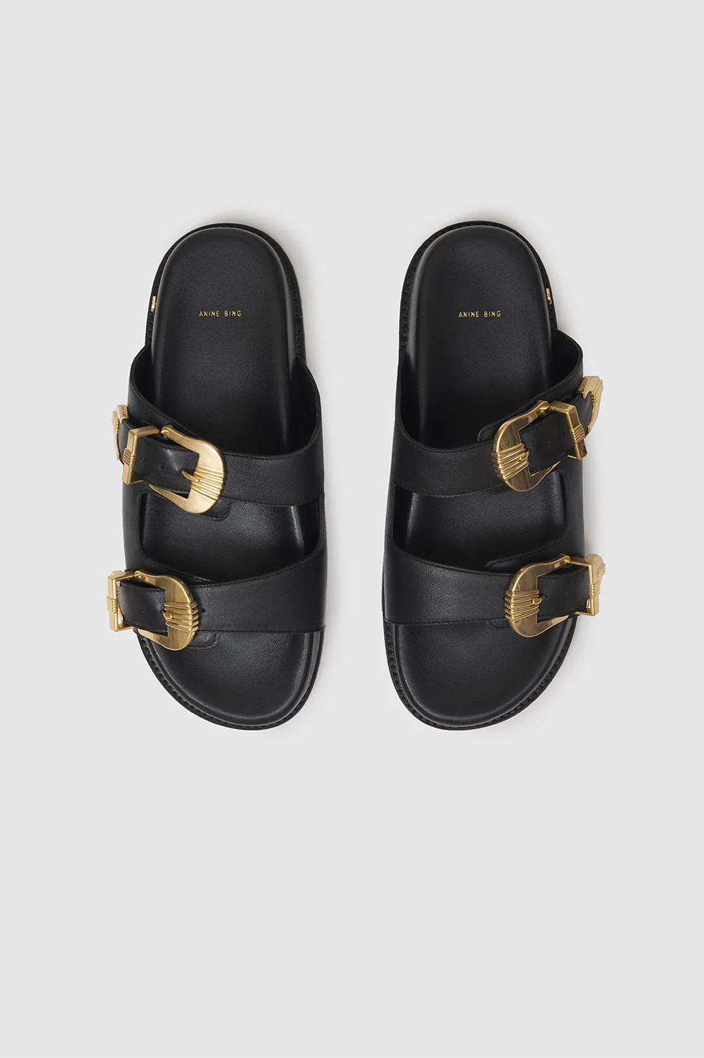 Anine Bing - Waylon Slides in Black