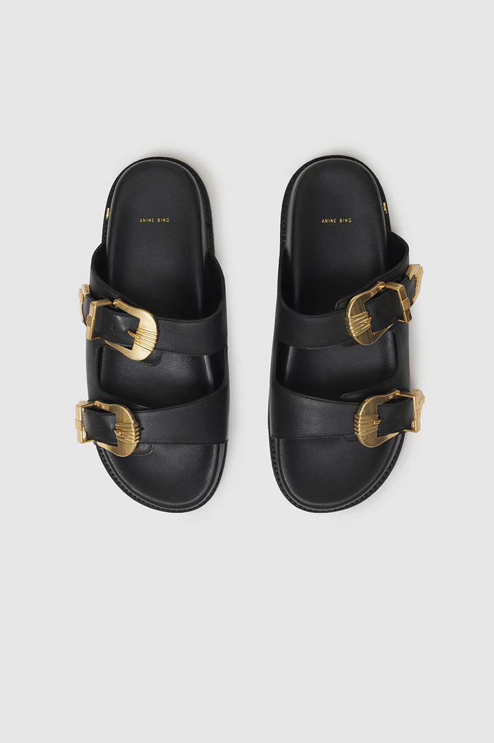 Anine Bing - Waylon Slides in Black