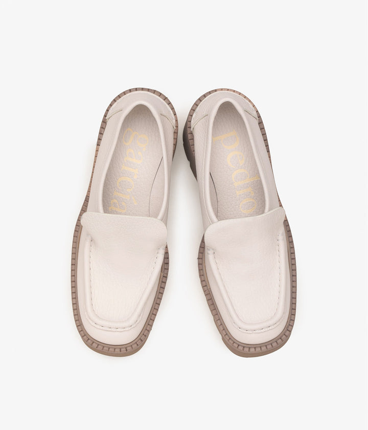 PEDRO GARCIA - Zavanna Lightweight Maxi Loafer in Basmati
