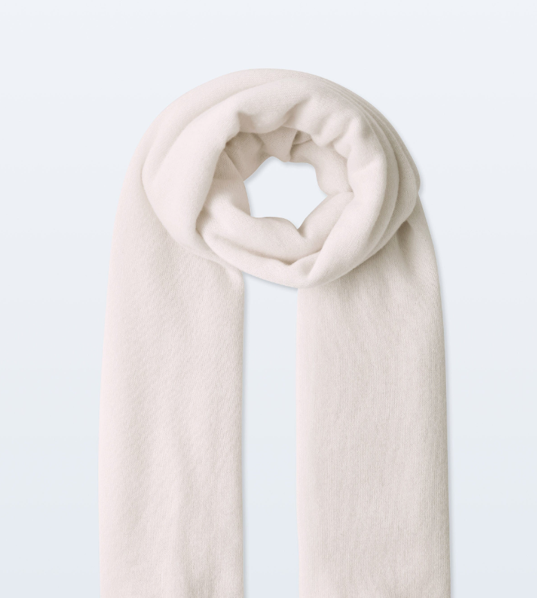 WHITE & WARREN - Cashmere Travel Wrap in Soft Shale Scarves