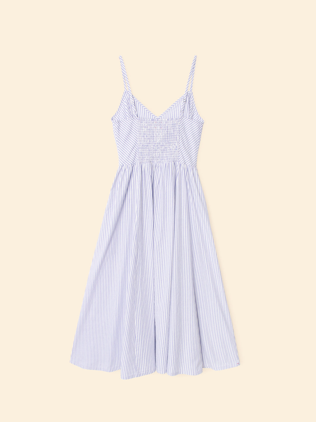 XiRENA - Bardot Dress in Blue Aggie Dress