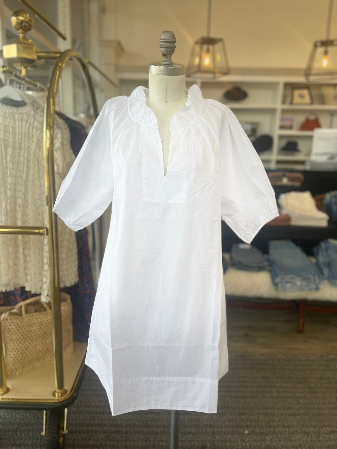 XIRENA - Carleigh Dress in White