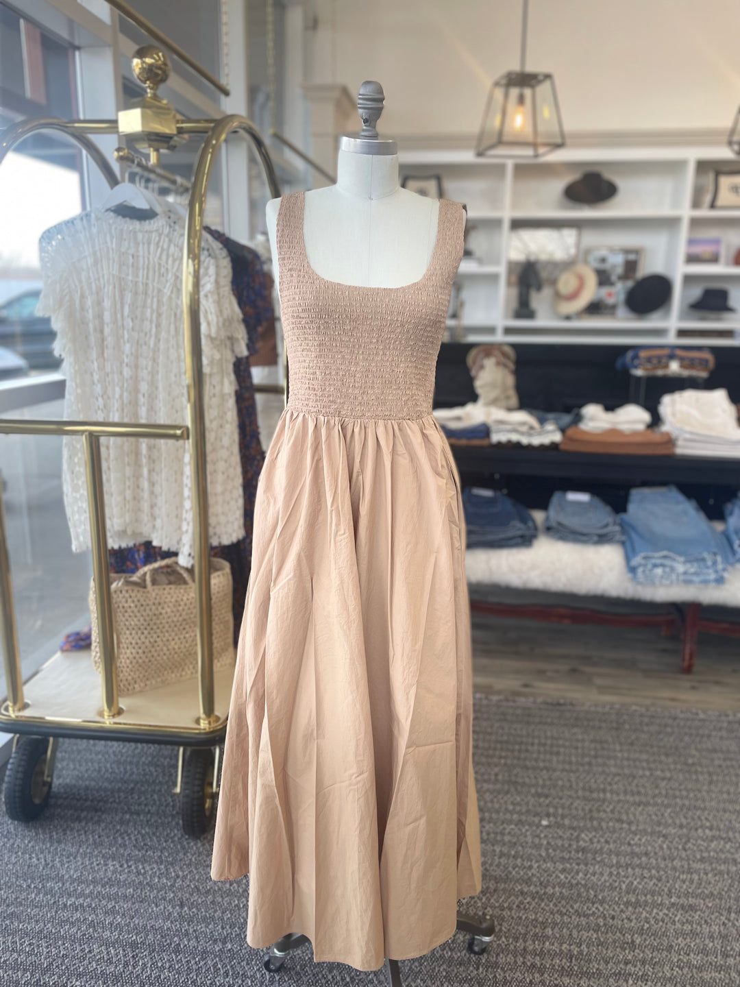 XIRENA - Florence Dress in Twig