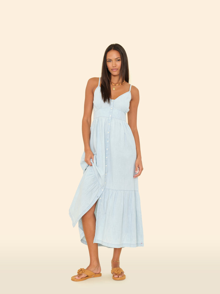 XiRENA - Greta Dress in Air Blue Dresses