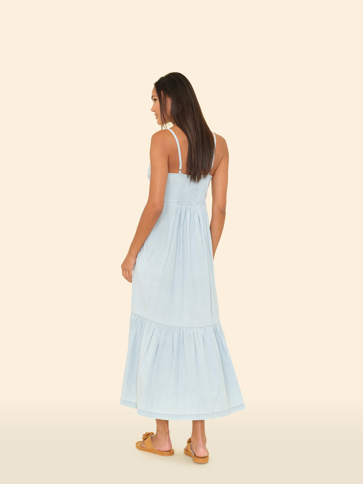 XiRENA - Greta Dress in Air Blue Dresses