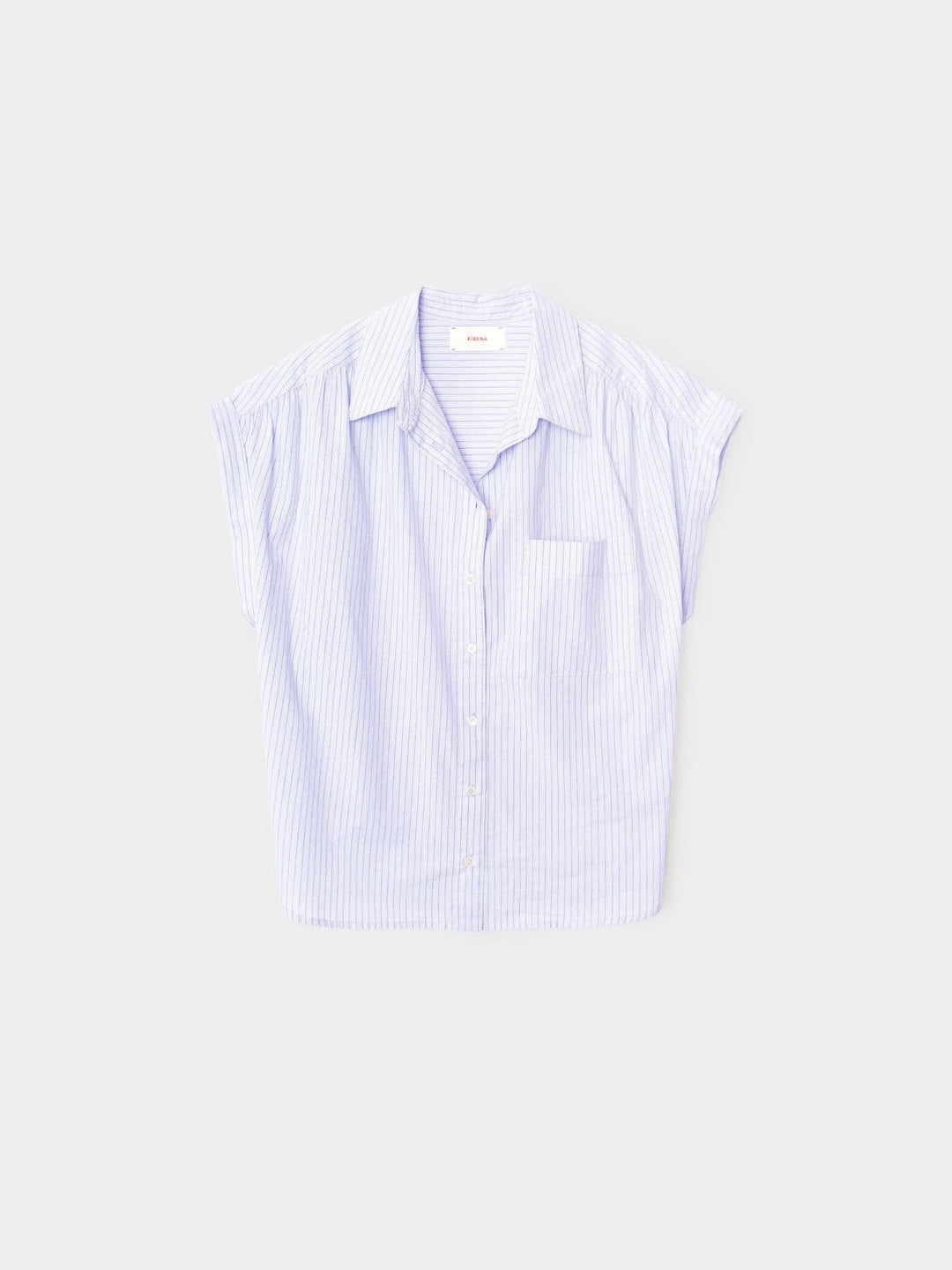 XiRENA - Lexi Shirt in Blue Aggie Tops