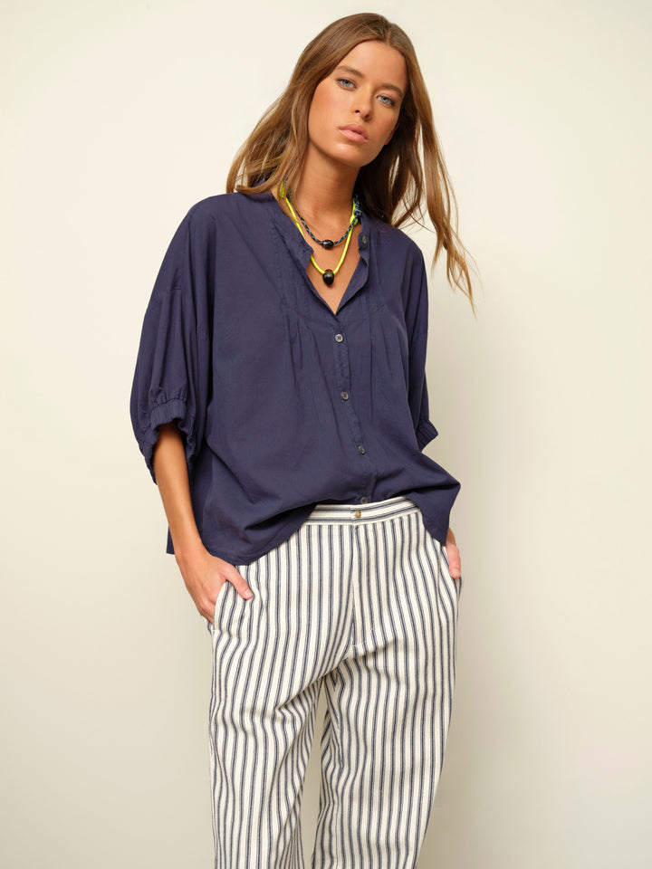 XiRENA - Pascale Pant in Blue Slate Stripe Pants