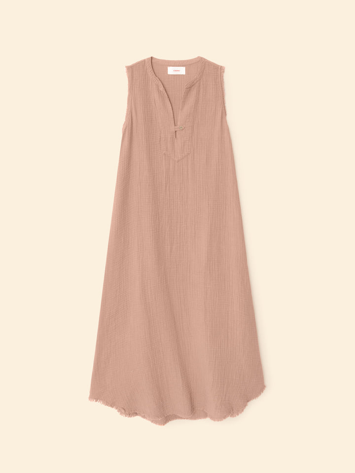 XiRENA - Preslyn Dress in Ash Brown Dress