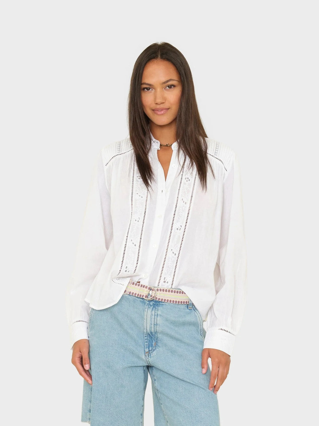 XIRENA - Viviana Shirt in White Button Up Shirt