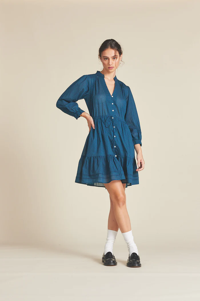 Trovata - Yulia Dress in Mediterranea Geo