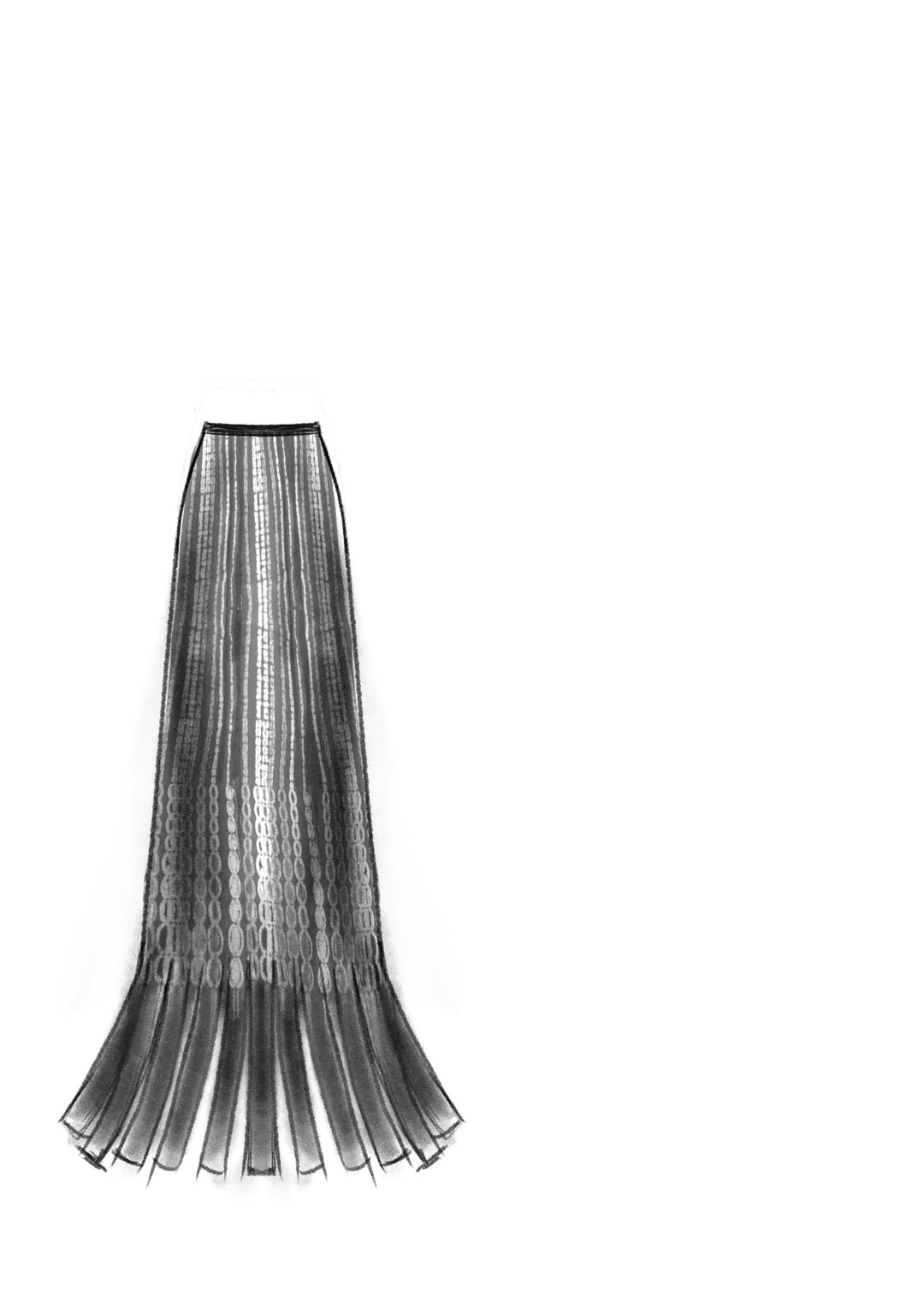 ULLA JOHNSON - Ineze Knit Skirt in Noctis SKIRTS