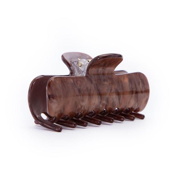 Kitsch - Eco-Friendly Marble Claw Clip in Brunette