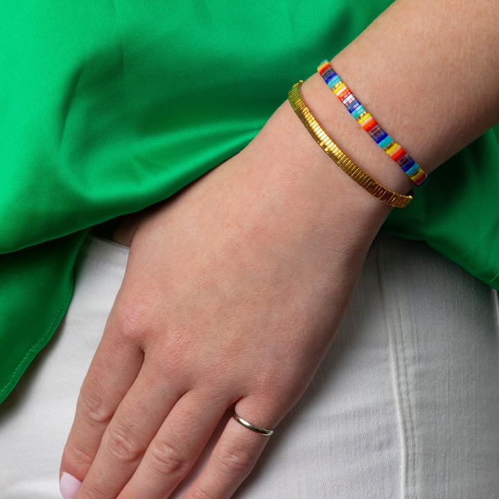 Caryn Lawn - Supernova Bracelet in Brilliant Rainbow