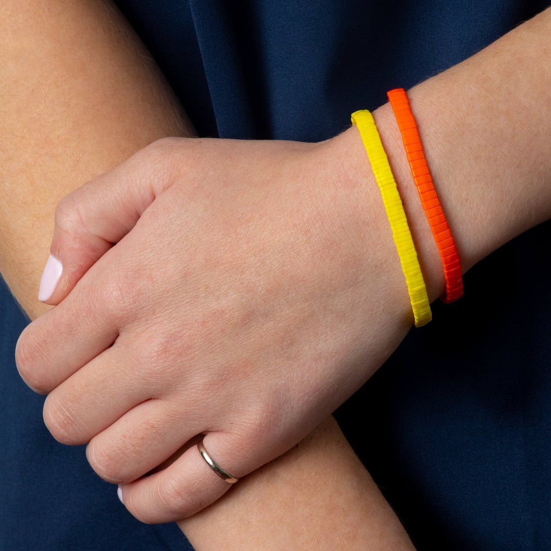 Caryn Lawn - Supernova Bracelet in Citrus Orange