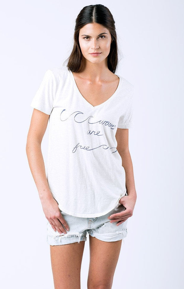 SOL Los Angeles Sol Angeles- FREE WAVES TORQUE TEE at Blond Genius - 1