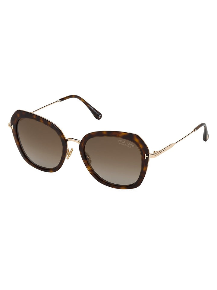 Tom Ford - Kenyan Havana Polarized Sunglasses - FT0792 - 5452H