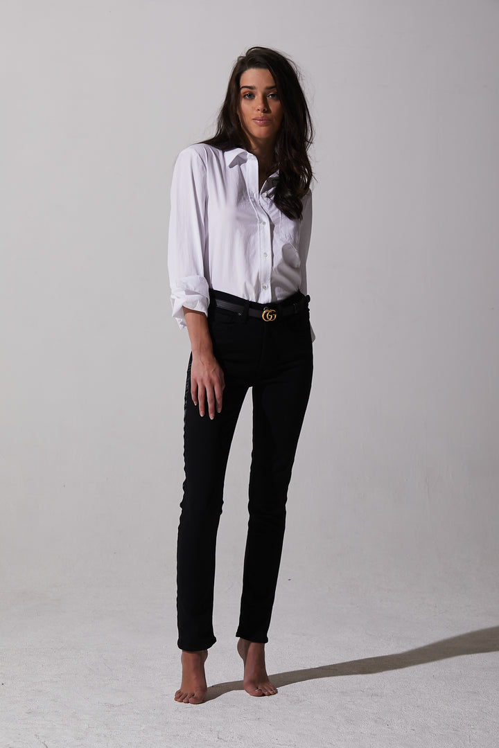 McGuire - Valletta Straight Black Tie Jeans