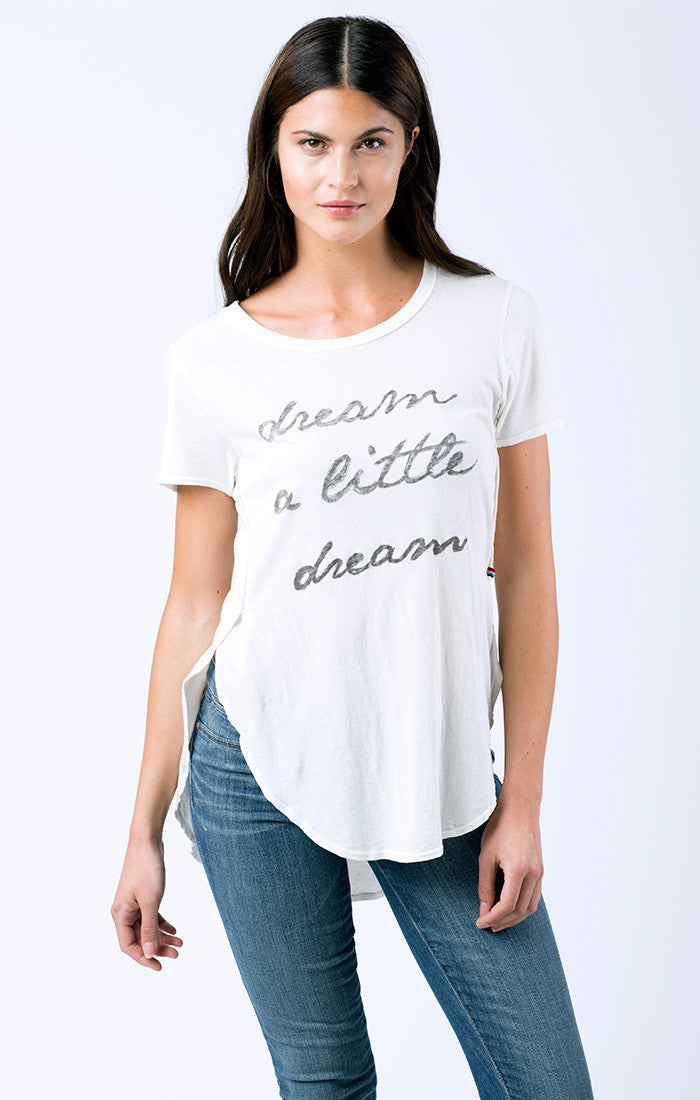 SOL Los Angeles Sol Angeles - DREAM A LITTLE OVERLAP TEE at Blond Genius - 1
