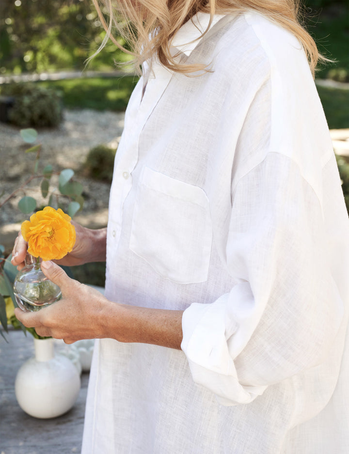 Frank & Eileen - Mackenzie Button-Up Shirt in White