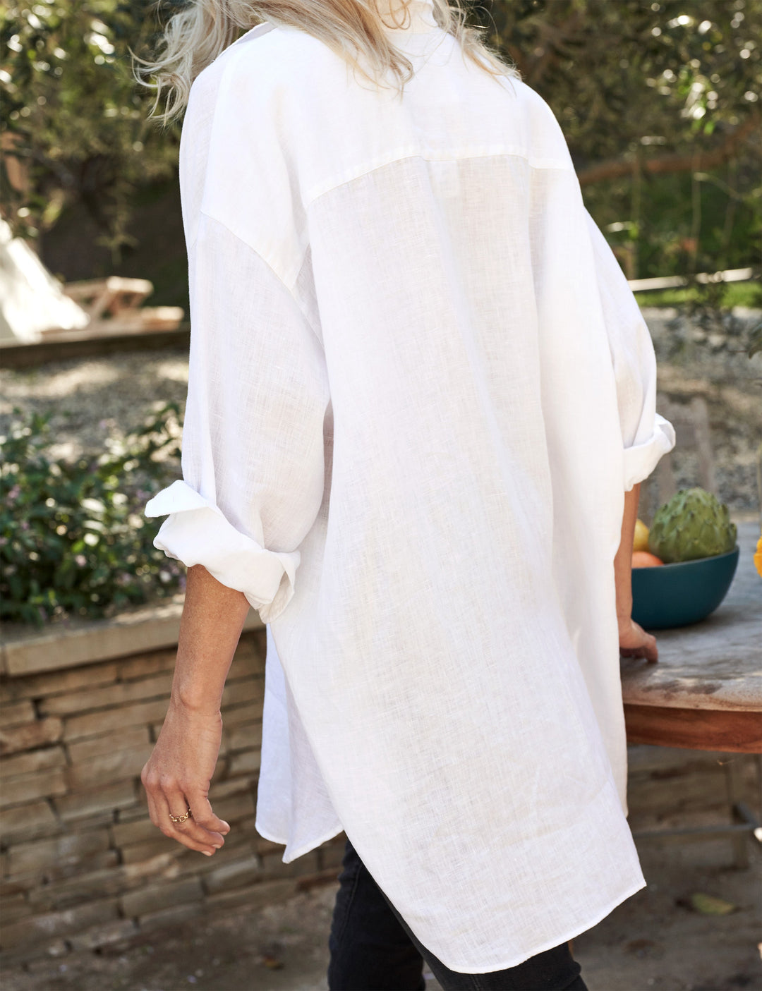 Frank & Eileen - Mackenzie Button-Up Shirt in White