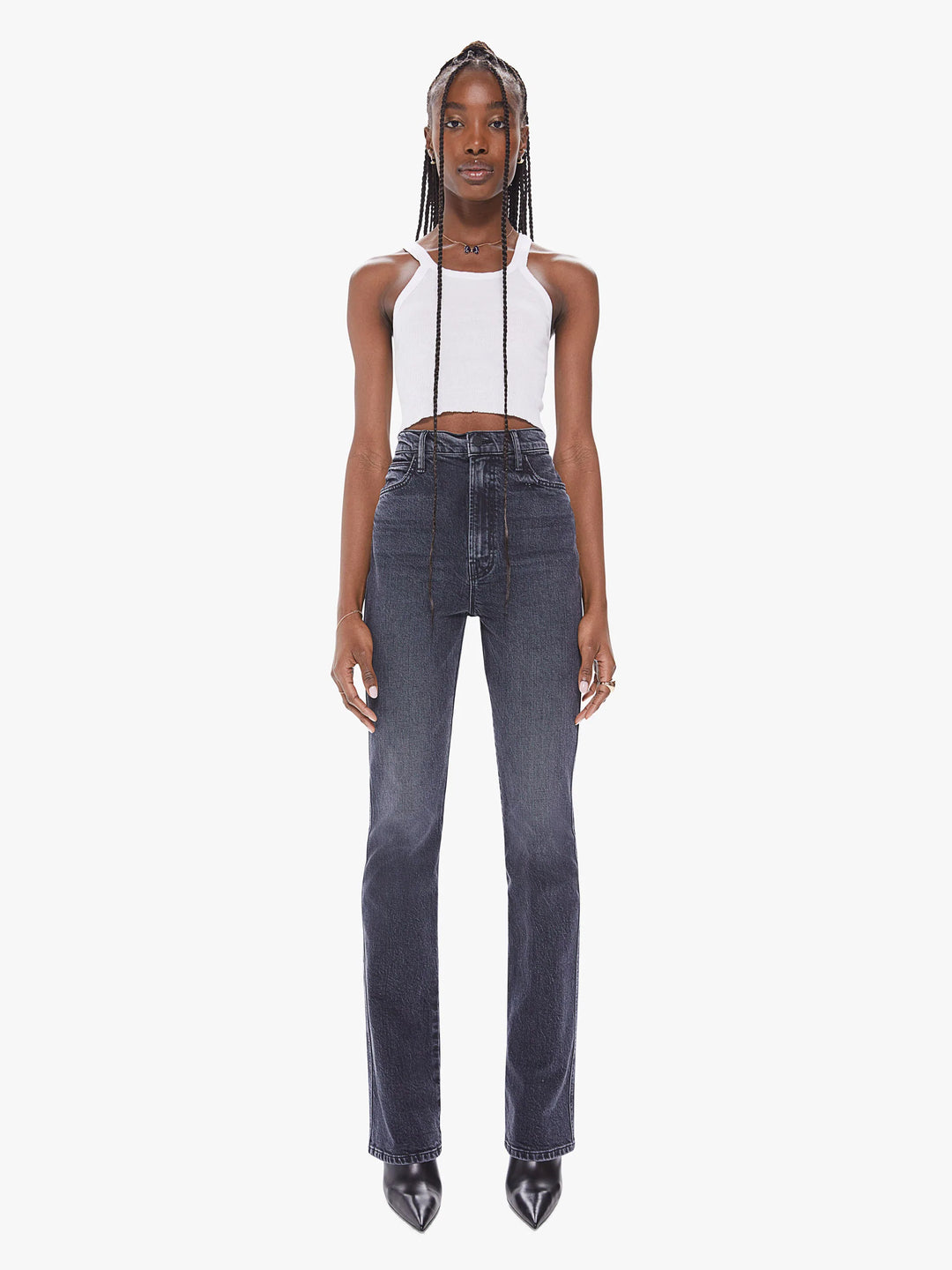 Mother - High Waist Smokin' Double Heel in On the Fly – Blond Genius