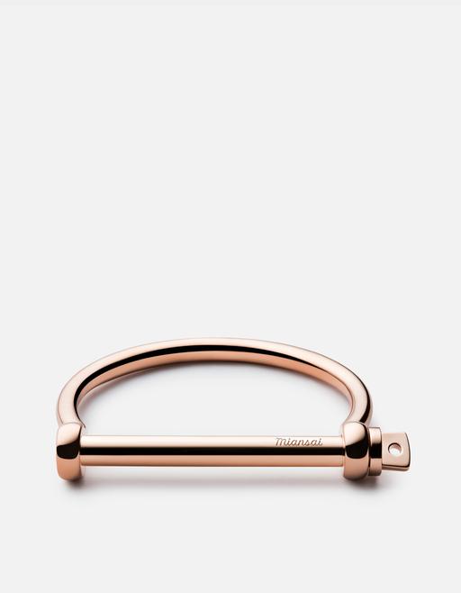 Miansai - Screw Cuff Rose Polished