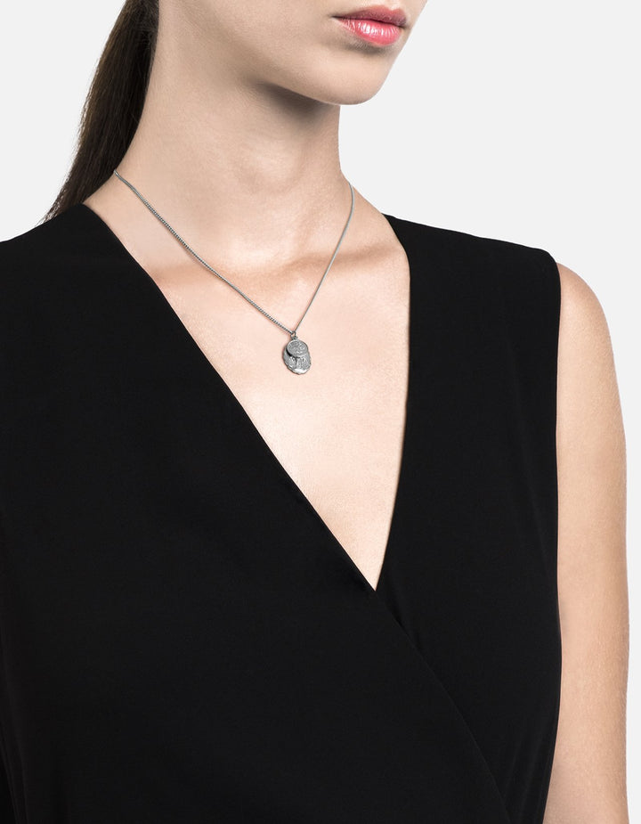 Miansai- Mini Saints Necklace, Silver, Polished
