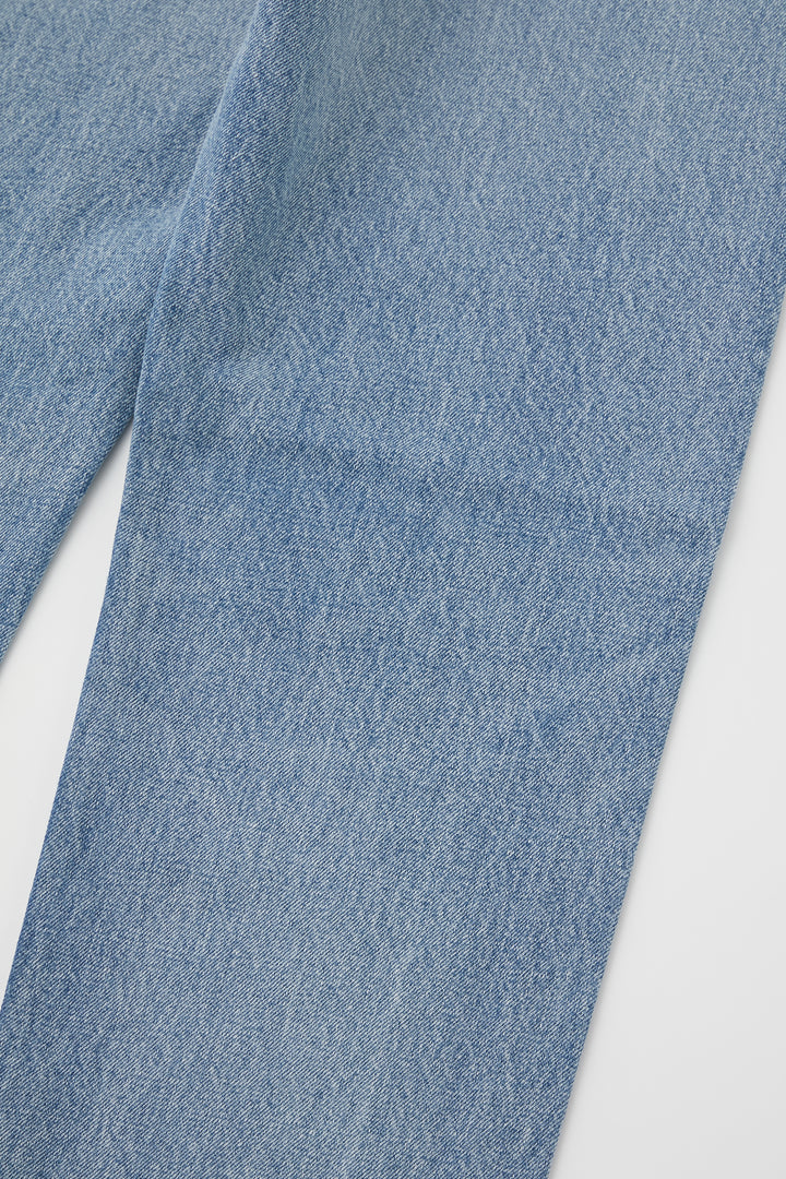 Moussy - MV Lomita Cropped Wide Straight in Blue