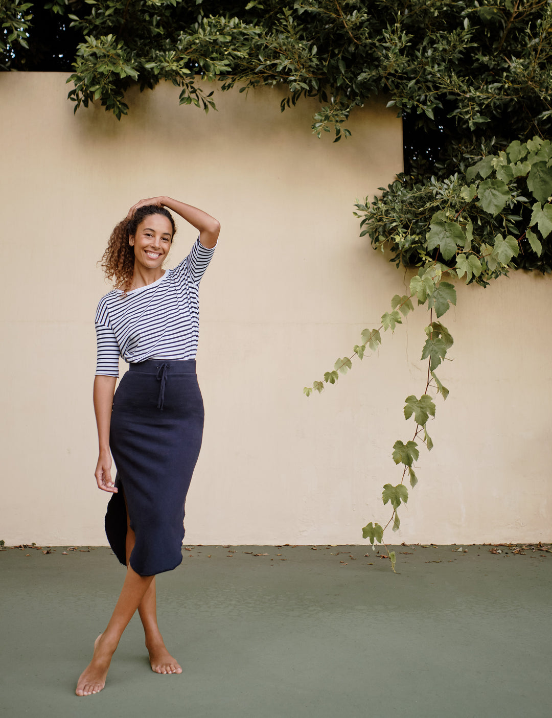 Frank & Eileen - Unforgettable Skirt in British Royal Navy