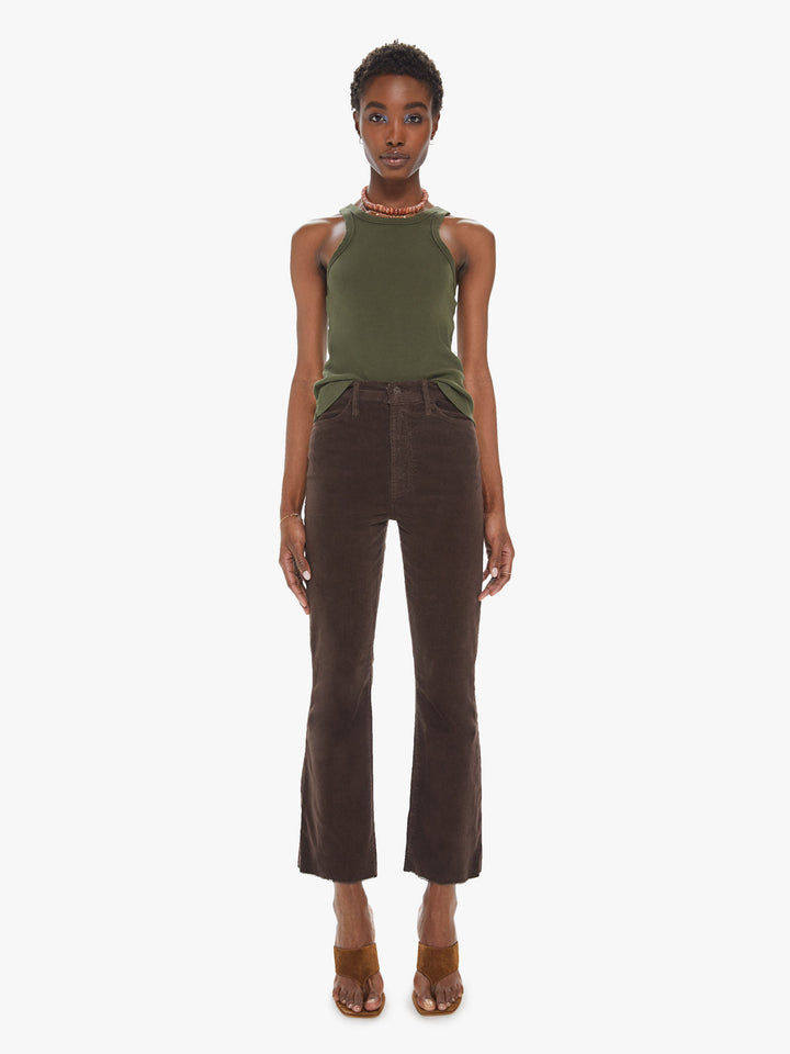 Mother Denim - The Hustler Ankle Fray in Mole