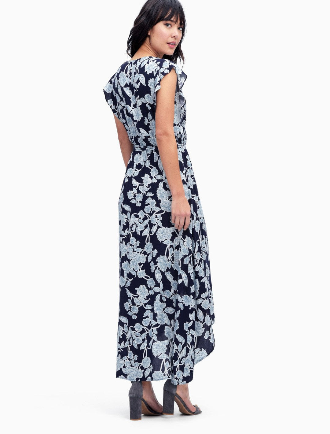 Splendid Splendid - Wrap Dress Style Navy at Blond Genius - 3