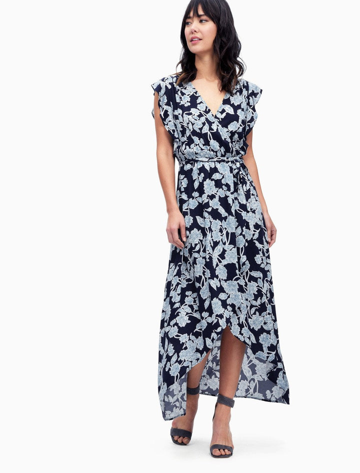 Splendid Splendid - Wrap Dress Style Navy at Blond Genius - 1