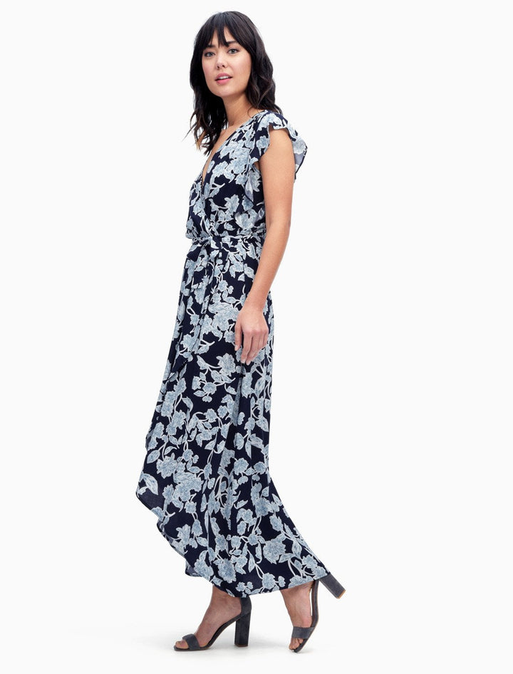 Splendid Splendid - Wrap Dress Style Navy at Blond Genius - 2